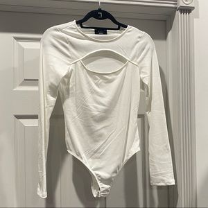 VICI Willow Ribbed Cutout Bodysuit